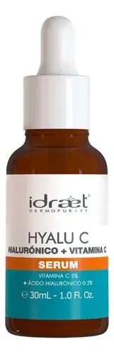 Serum Facial Hyalu C Hialuronico + Vitamina C Idraet 30ml Todo Tipo De Piel Día/noche