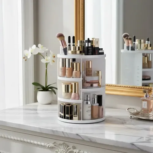 Organizador Giratorio 360° Maquillaje Cremas 5 Niveles Oh My Shop