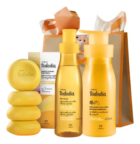 Set de regalo Natura Tododia Limón Siciliano y Flor de Gardenia