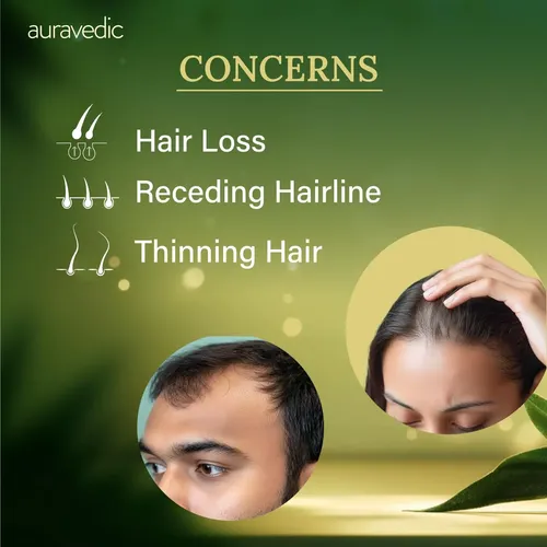 Sérum Para El Crecimiento Del Cabello Auravedic 30 Ml Redens