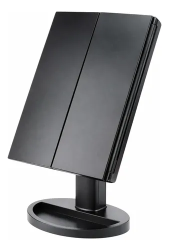 Espejo Led Plegable Con Aumento Para Maquillaje Y Skincare