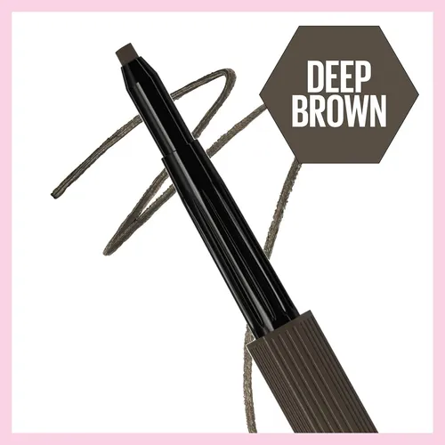 Lápiz Delineador Maybelline Hyper Easy Deep Brown 0.001 Oz