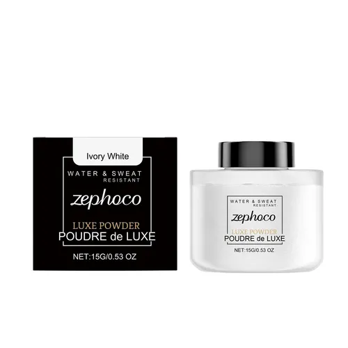 Serie De Polvos Fijadores Mate Zephoco, Acabado Natural Mult