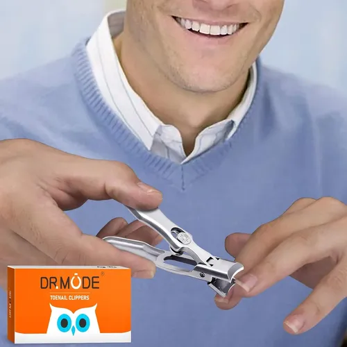 L German Nail Clippers For Men With Catcher For Thick L