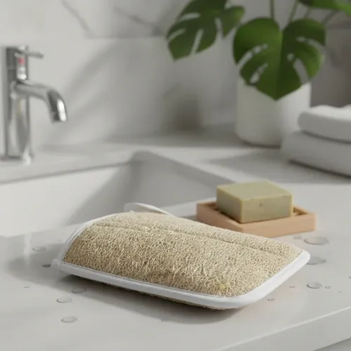 Guante Exfoliante Manopla Grande Esponja Vegetal Luffa