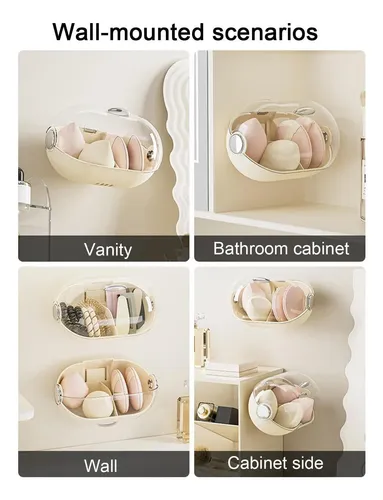 Soporte Organizador Ideal Para Esponjas Maquillaje Y Beau .h
