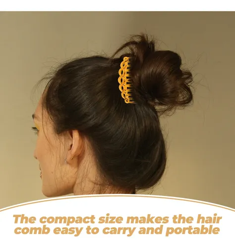 Peines Laterales Para Cabello Mujer, Set 12 Piezas Retro