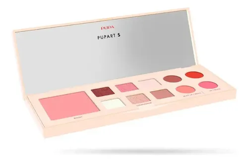 Pupa Pupart S Ivory Paleta Sombras 001 Nude Shades
