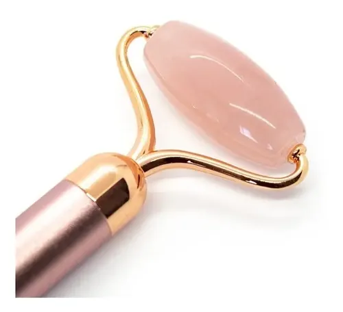 Masajeador Jade Roller Energy Beauty Roller Cuarzo Rosa