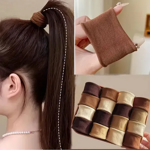 20 Cintas Elásticas Para El Pelo, Cola De Caballo, Gimnasia