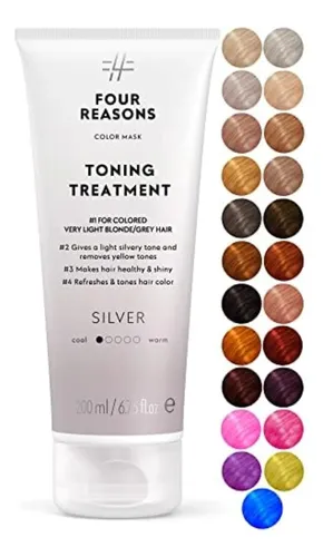 Tratamiento Tonificante Four Reasons Mascarilla Color Plata