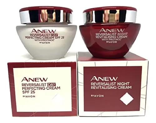 Crema Facial Avon Anew Renewal Reversalist Day + Night Cream