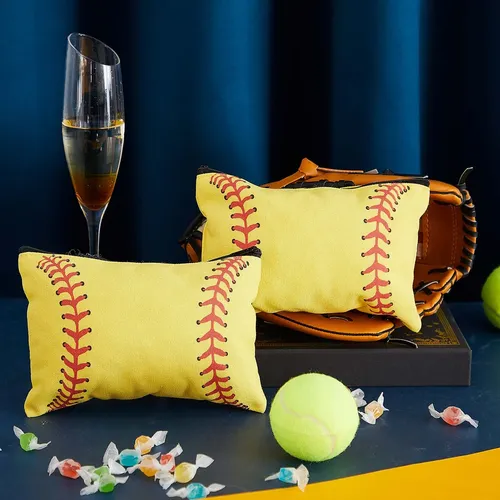 Bolsa De Maquillaje De Softball Tessco Para Niñas Con Cremal