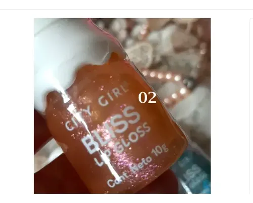 Gloss Labial Tornasolado Bliss Lip Gloss City Girl Hidrata