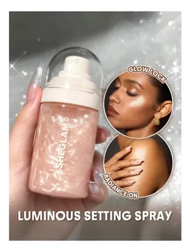 Sheglam Light Me Up Iluminous Spray Fijador Rostro Luminoso