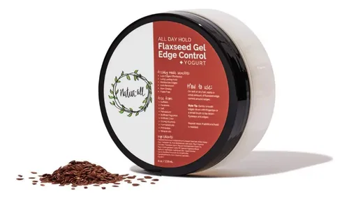 Gel De Linaza Naturall Para Cabello Rizado