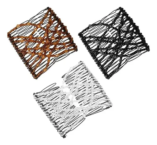 J ** Juego De 6 Cepillos Mágicos For El Cabello, Peine !!! J Mixed (black, Brown, White)