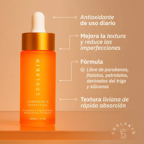 Serum Vitamina C Liposomada Iluminador Antimanchas Coolskin
