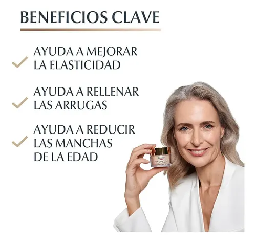 Crema Facial Hyalluron-fyller y Elasticity Día 50 mL Eucerin