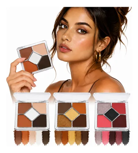 Combo 3 Paletas Sombras Liquidación Oferta