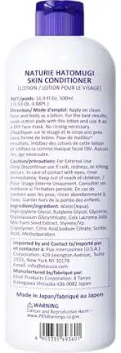 Naturie Hatomugi Pack Loción-gel-leche