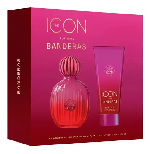 Perfume Mujer Banderas The Icon Supreme Edp Intense 100mlset