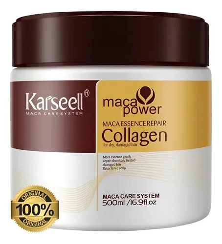 Karseell Colágeno Máscara Tratamiento Capilar 500ml Original