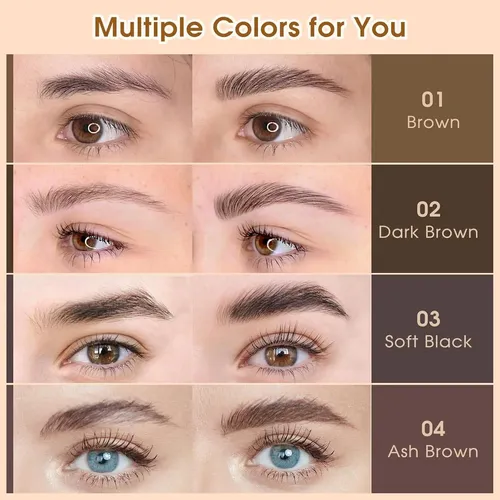 Lápiz De Cejas Microblading Ucanbemakeup 04 Marrón Ceniza