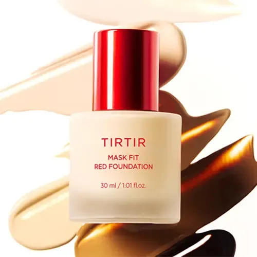 Tirtir Base Líquida Coreana Mask Fit Red Foundation Tono 17n