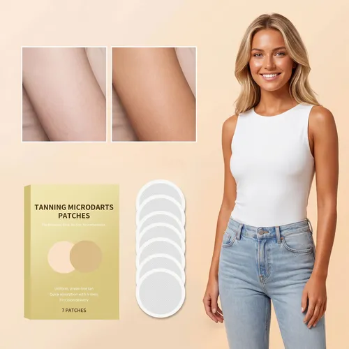 El Parche Amz Tanning Care Es Agradable Para La Piel, Transp