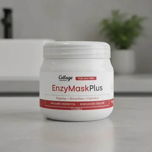 Crema Facial Enzimática 50g +mascara Enzimatica 250g Collage
