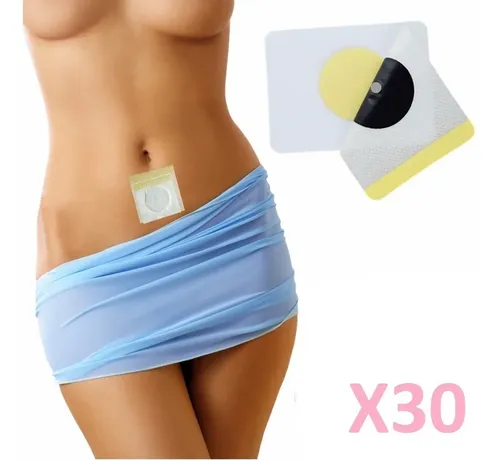 Parches Adelgazantes Quemador Peso Celulitis Reductores X30