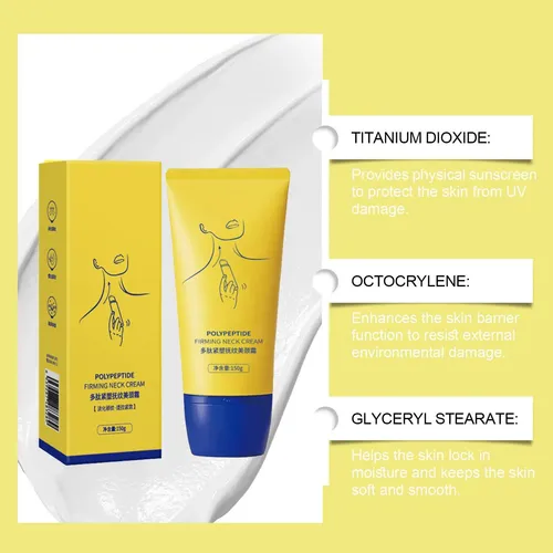 Crema Reafirmante Y Reafirmante Para El Cuello Neck Care, 150 G,  Yellow