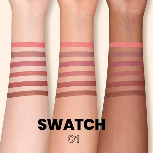Moongaze Delineadores De Labios 6 Tonos Con 2 Sacapuntas