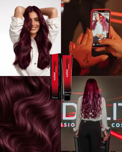Tintura Fidelité Colormaster Profesional Tono Red Cherry 60g Red Cherry