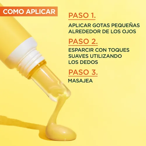 Crema Anti-ojeras Garnier Vitamina C Express Aclara 15ml