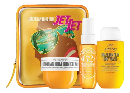 Jet Set Sol De Janeiro | Kit de Ducha de Viaje Fragancia Agradable ’62