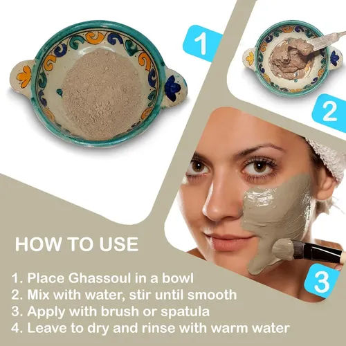 Mascarilla De Arcilla Rhassoul Zakia 226.8 G