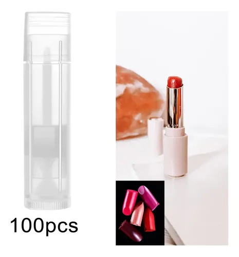 100 Piezas De Tubos De Brillo De Labios Mini Tubos De Claro
