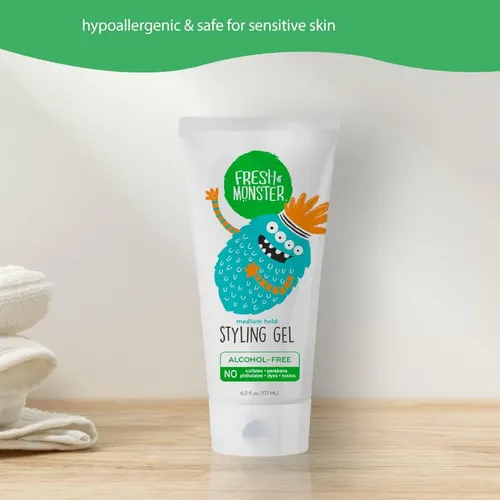 Gel Infantil Natural Fijación Media Fresh Monster