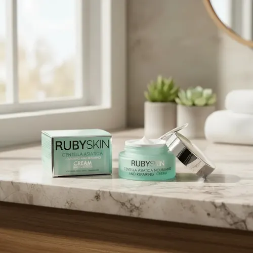 Crema Facial Antioxidante Centella Asiatica 30g Rubyskin Todo Tipo De Piel Día/noche