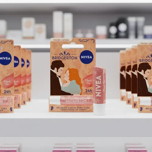 Nivea Lip Care Bridgerton Peach Tea
