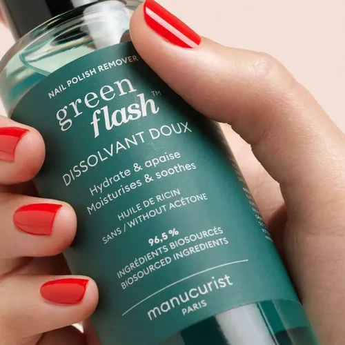 Quitaesmalte Green Flash Manucurist Sin Acetona 100ml