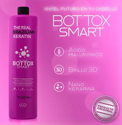 Combo Kit 2 Alisados Keratina Botox 1lt + Sh Neutro X1lt