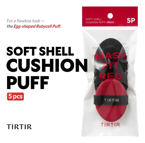 Tirtir Soft Shell Cushion Puff 5 Unidades Esponjas Cushion