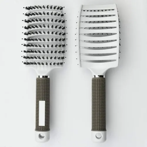 Cepillo Para El Cabello Con Cerdas De Cerdo