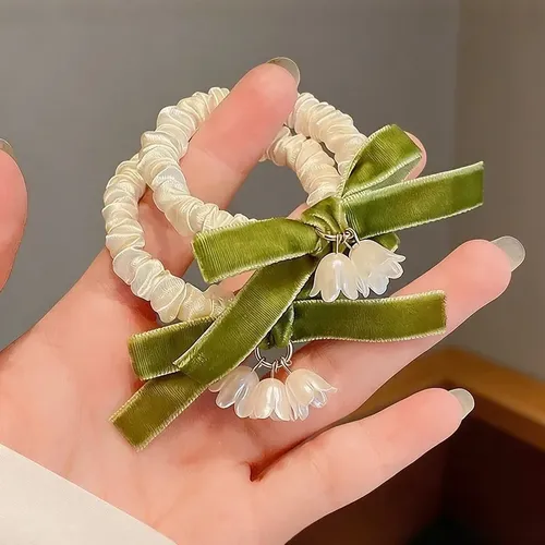 Elegante Cinta Para El Pelo Con Forma De Lirio De Los Valles