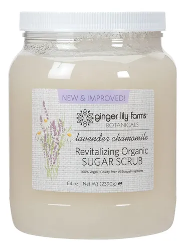 Exfoliante De Azúcar Revitalizante Ginger Lily Farms 1,89 L