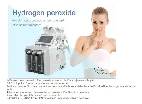 Máquina Hydrafacial 6 En 1 Profesional Dermoabrasión Klinik Mixta
