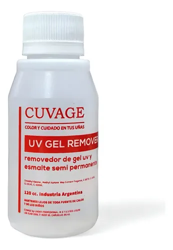 Removedor Uv Esmalte Semipermanente Y Uñas Esculpidas 120cc